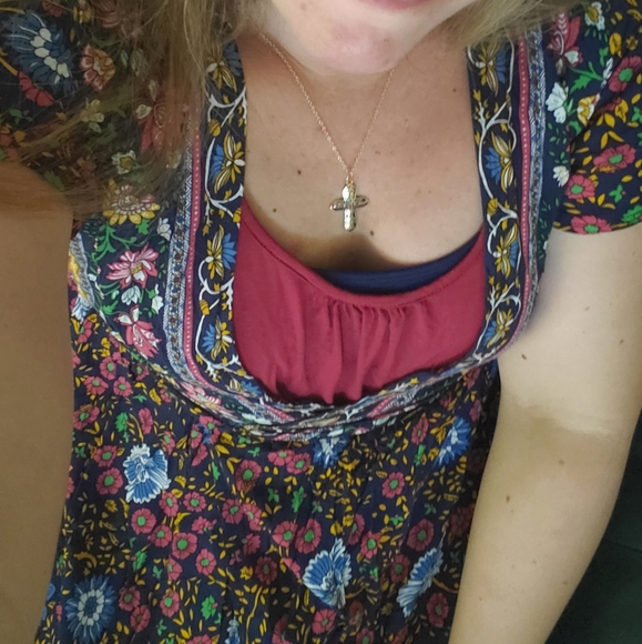 RELISTED LAST 1! (S) Boho wrap maxi dress - Picture 4 of 4